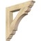 Ekena Millwork Olympic Traditional Rough Sawn Bracket, Douglas Fir, 4"W x 26"D x 26"H BKT04X26X26OLY01RDF - alternate 1